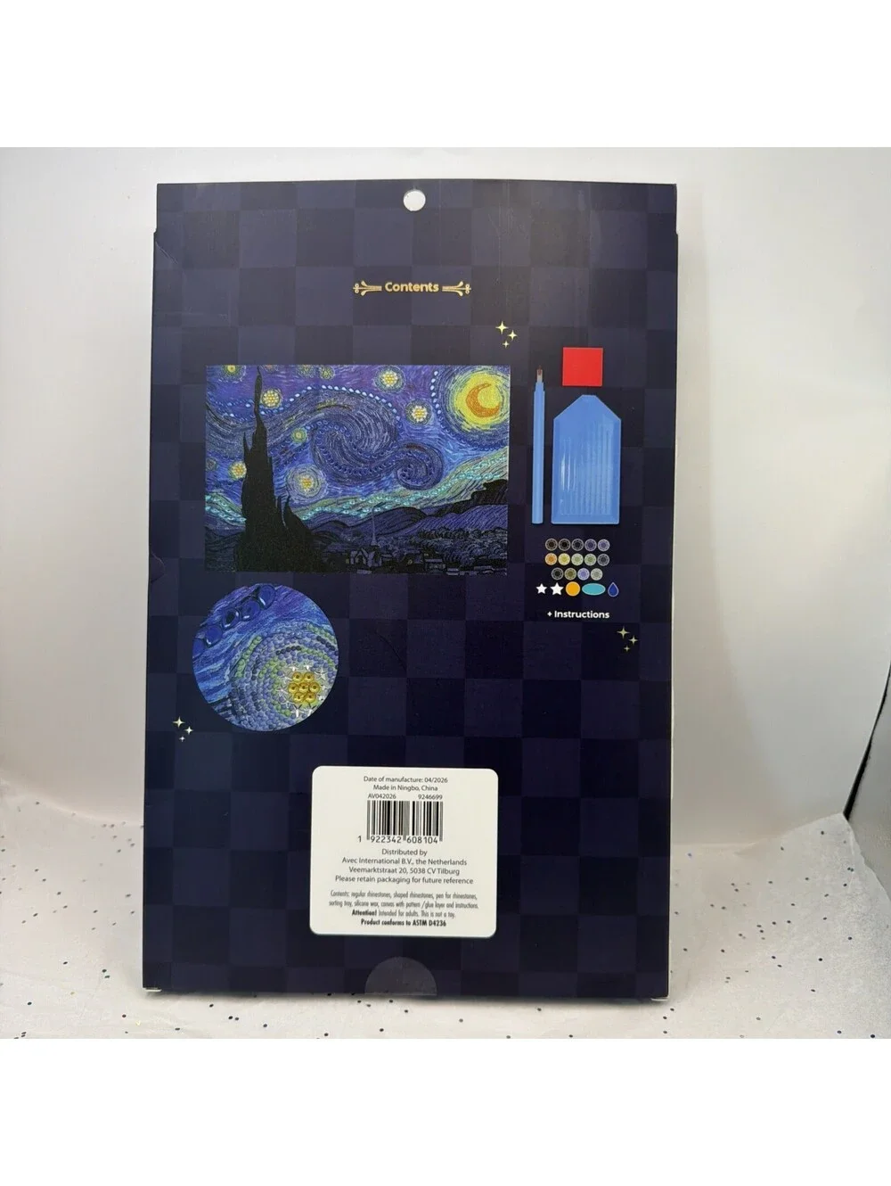 Avec Crystal Creations Night Sky 16900 + Diamond Painting Full Drill New